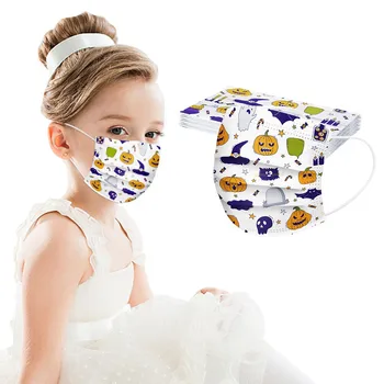 

50PC Children face Mask Disposable Dustproof PM2.5 Mouth Masker Reusable Washable Earloop Mouth for face mascarilla Maschera