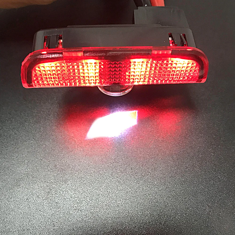

2-40 pcs For R Line Logo Door Light Led Shadow Courtesy Laser Projector Light For Volkswagen VW Scirocco Golf CC EOS Car Styling
