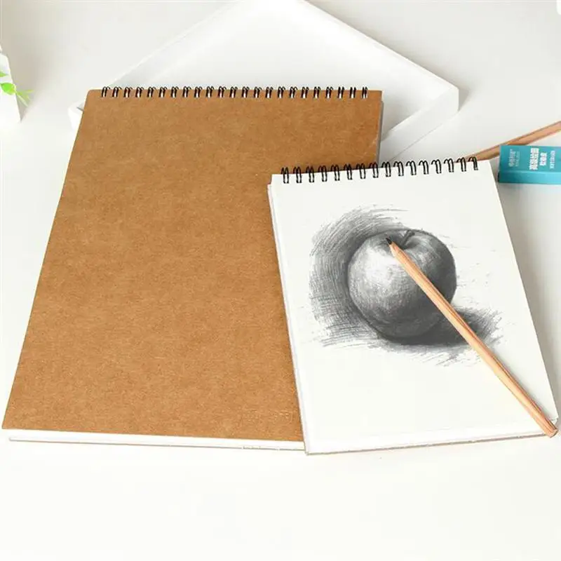 A3 Sketch Book DIY Painting Hand Drawing Notebook Spiral Graffiti for Home School Class Office Writing Pads | Канцтовары для офиса