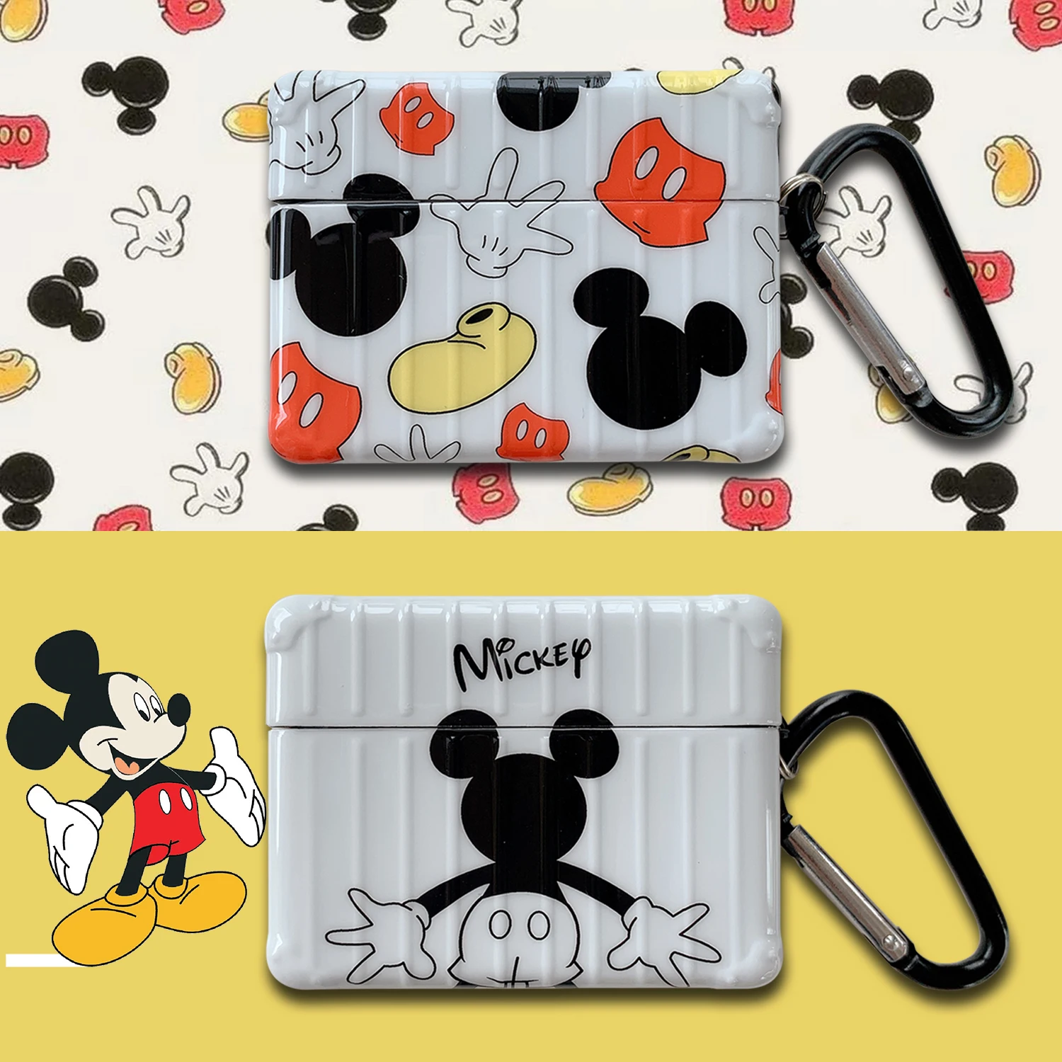 

Cute Cartoon Earphone Cover for Apple AirPods Pro 3 Cases Soft Silicone Air Pods 2 1 Anime Funda with Hook