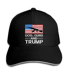 God guns Trump Топ в стиле хипстеркэжуал snapback Кепка с острым носком