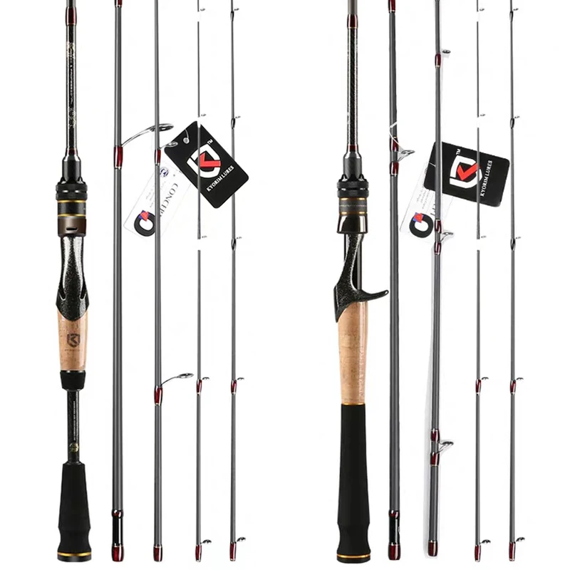 

Kyorim K1 Lure Carbon Fishing Rod Japan Fuji O Guide Are Use K1 Fishing Rod Casting Spinning Reel Seat 1.87m L/L Travel Rod
