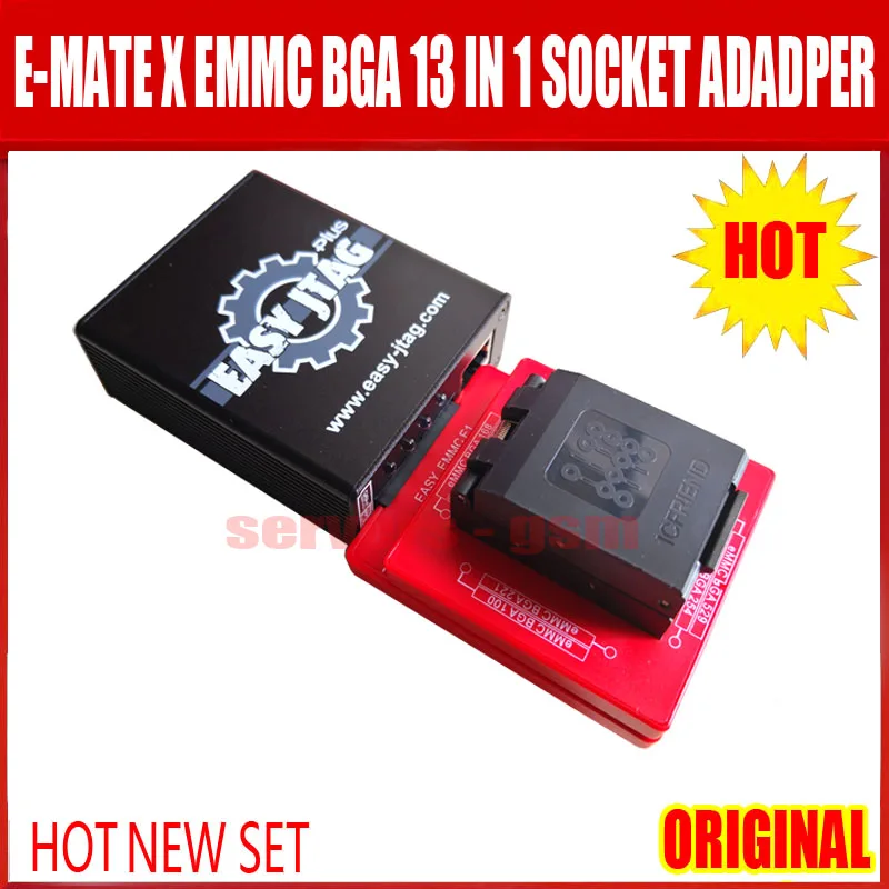 2020 Новый адаптер для разъема ICFRIEND E mate X EMMC BGA 13 в 1 поддержка BGA100/136/168/153/169/162/186/221