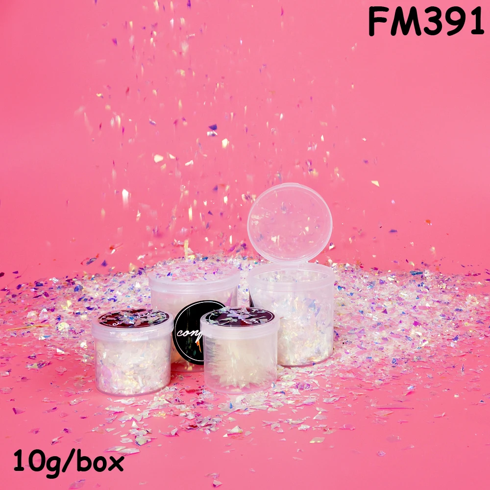 FM391 10g Яркие радужные конфетти, свадебные конфетти со звездами, воздушные шары для помолвки, дня рождения, вечеринки, украшения стола, неоновые конфетти - Цвет: FM391 10g