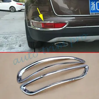 

2X Car Rear Reflector Fog Light Lamp Cover Trim Fit For Kia Sportage QL 2016 2017 2018 Accessories Exterior Chrome Parts
