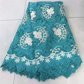 

New Design Nigerian Lace fabrics 2019 African Swiss Voile Lace High Quality Swiss Voile Lace In Switzerland For Wedding
