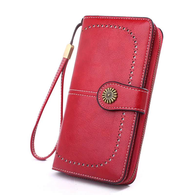 Small leather purse  Mini Wristlet Purse  Ladies purse  brown wallet  Woman leather purse  Leather clutch bag