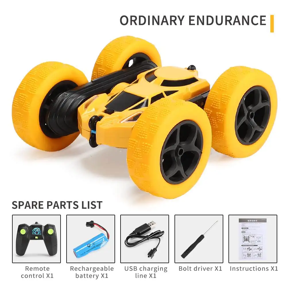 RC Car 2.4Ghz 4CH 1:16 Stunt Drift Deformation Car Rock Crawler Radio Control Car 360 Degree Flip RC Vehicle Toys with LED Light