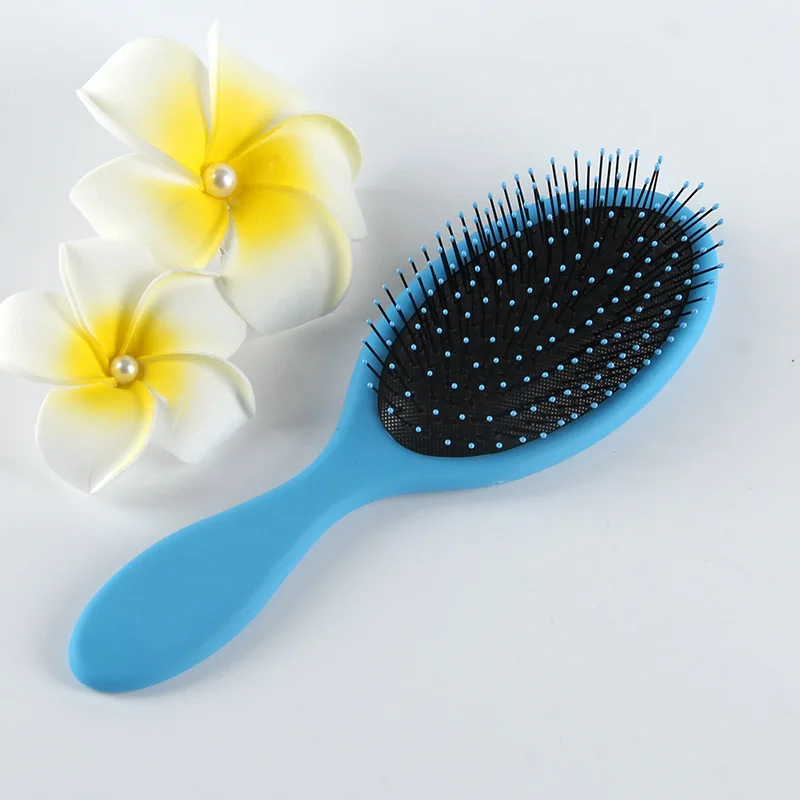 Новая расческа для волос унисекс салона щетка с влажной и сухой щетиной ручка