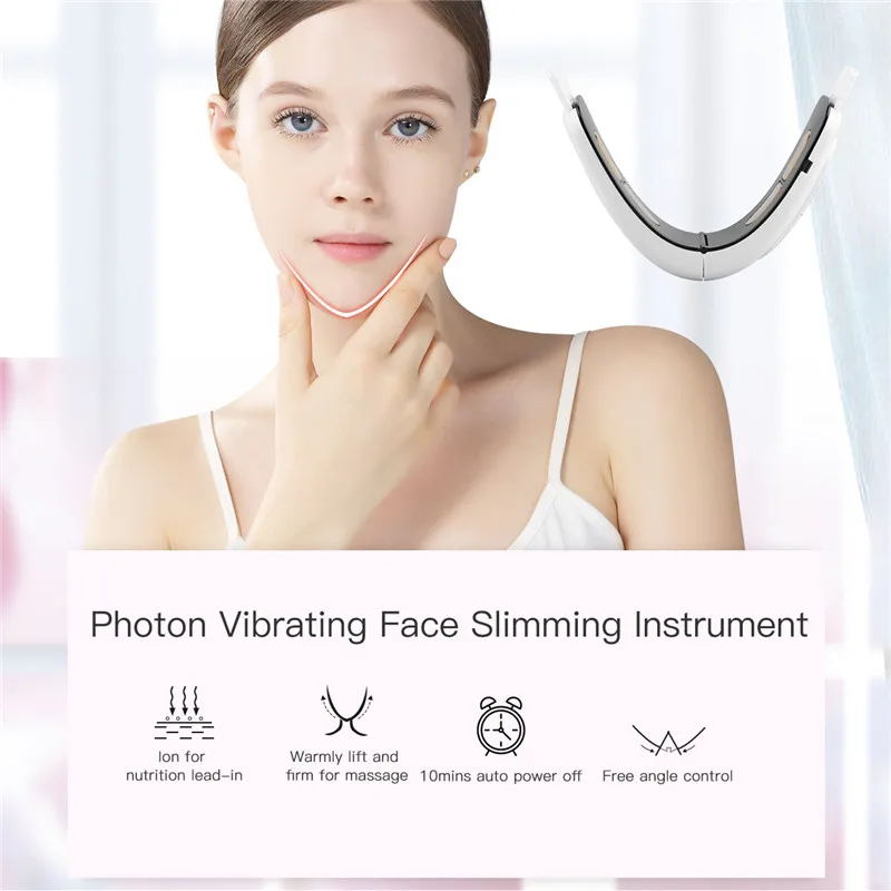 CkeyiN Электрический V Face формирующий массажер Интеллектуальный подтягивающий