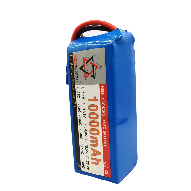 6S 22 2 V RC Lipo батарея 10000mAh 25C Высокая емкость для вертолета Дрон самолет автомобиль