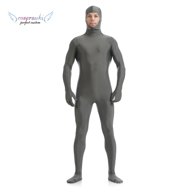 2023-new Adult Full Body Zentai Suit Costume For Halloween Men Second Skin  Tight Suits Spandex Nylon Bodysuit Cosplay Costumes