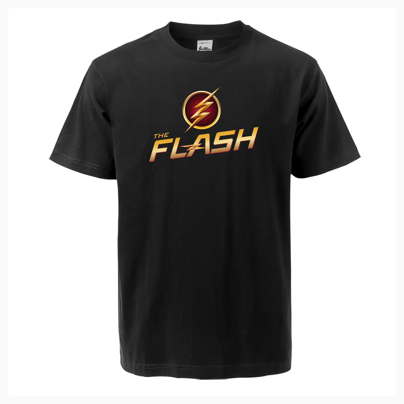 Tv Show The Flash Logo Print T Shirt Barry Allen Summer New Mens Casual Cotton High Quality T Shirts Short Sleeve Fashion Top T T Shirts Aliexpress