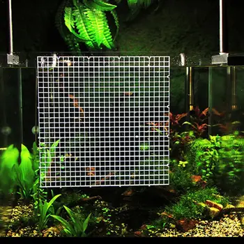

Fish Tank Under Gravel Filter Aquarium Bottom Isolation Grid Divider Sponge Cleaning Supplies Board Net Filtration Plate