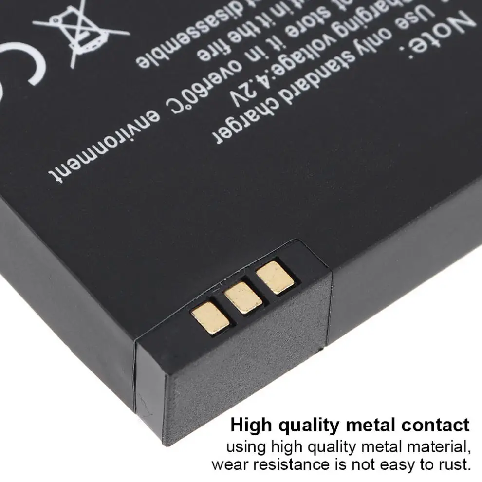 Аккумулятор 1010 мАч+ двойное зарядное устройство+ USB кабель подходит для спортивной камеры Xiaomi Yi Xiaoyi