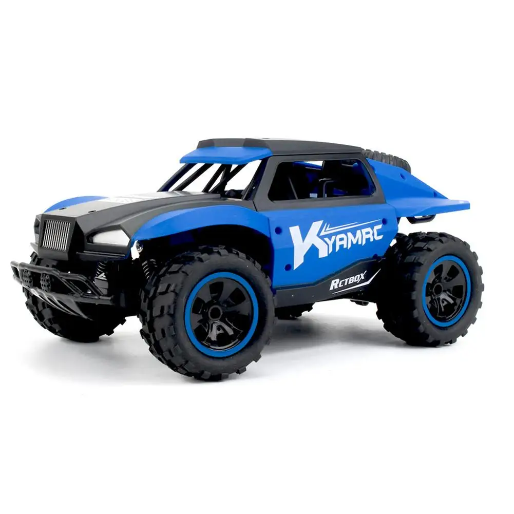 Blue 1:18 автомобиль с дистанционным управлением, внедорожный автомобиль, изысканные противоскользящие шины, модель автомобиля, игрушки для детей и взрослых - Цвет: Blue