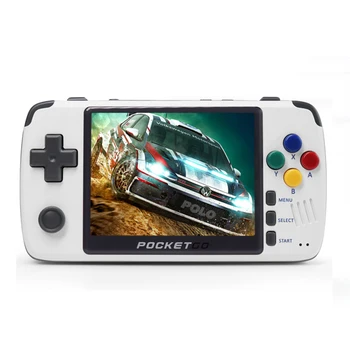 

-New PocketGo Retro Game Console Game PS1 SNES Game Handheld IPS Screen Video Game Console