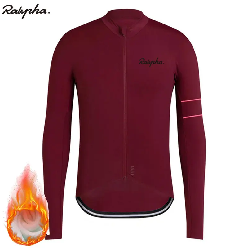 Fleece Raphaing pro Ropa ciclismo, теплый, новинка, зимний, теплый, флис, Джерси, мужские, костюмы, одежда для верховой езды, комбинезон, комплект, флис, шерсть - Цвет: Fleece