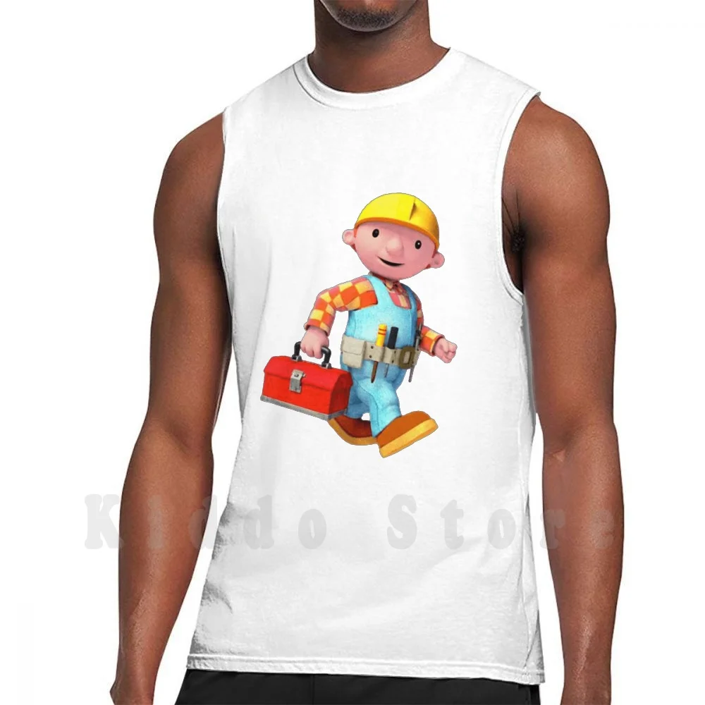 Bob The Builder Canotte Gilet Senza Maniche Bob The Builder Tvshow Pbs Fun Adventure Hat Builder Ceebeebies Cbbc