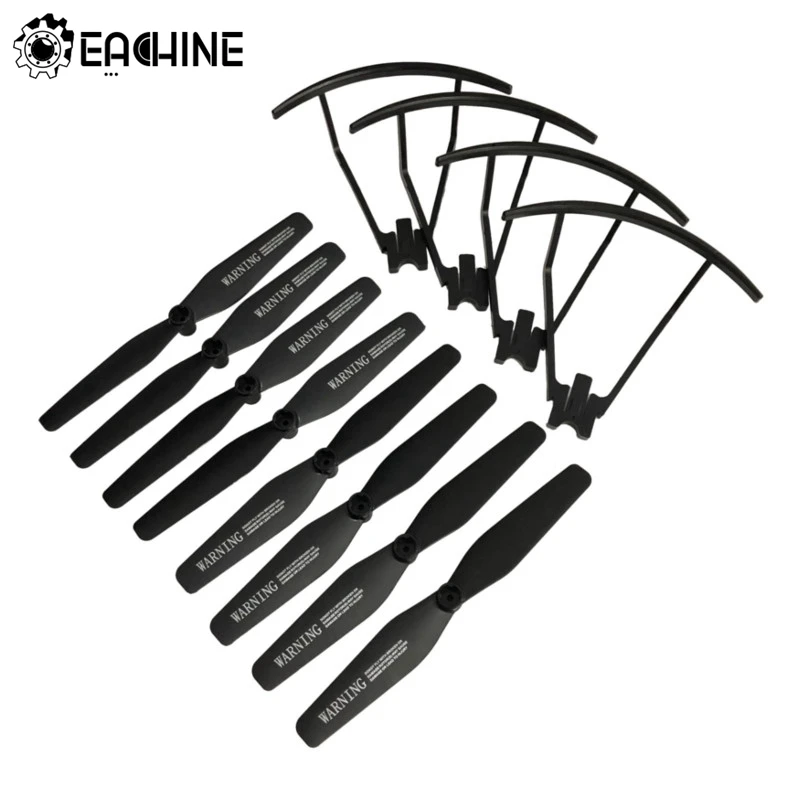 

Eachine EG16 8Pcs Propeller Blade with 4Pcs Props Guard Protection Cover GPS RC Drone Quadcopter Spare Parts Frame kits