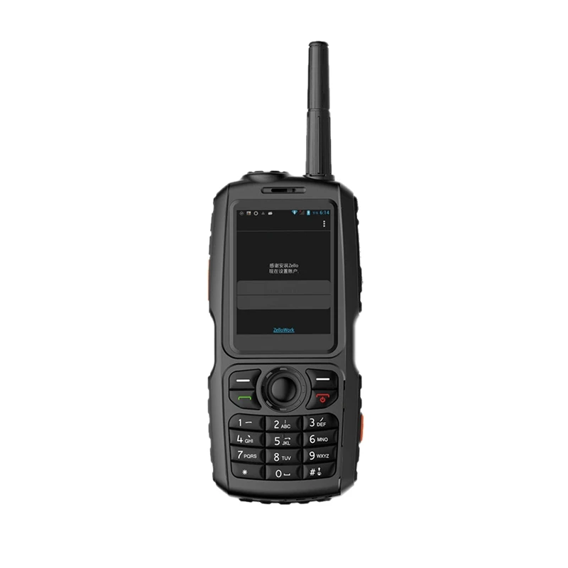  A18 IP68 Waterproof GPS WCDMA GSM Smartphone Dual Card Zello Cellphone UHF 400-470 PTT Walkie Talki