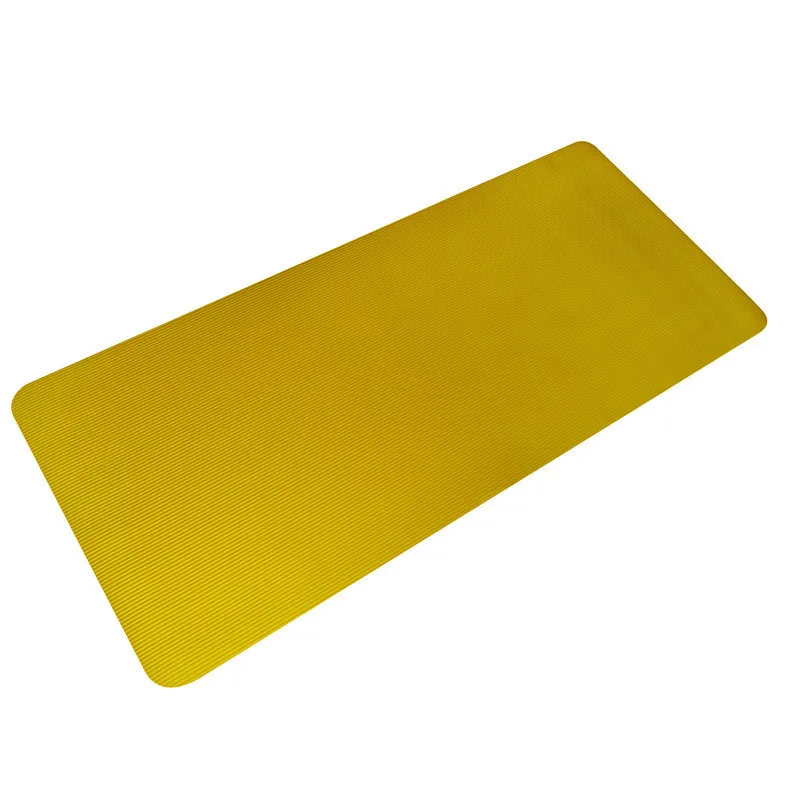 

Anti-slip Line Yoga Fitness NBR Material Exercise Mat Indoors And Outdoors Moisture-Proof Lunch Break Pad Thickened Yoga Mat