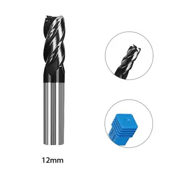 

Tungsten Steel End Mill Carbide 4 flutes Cutter Metalworking CNC Drilling HRC50 Replacement