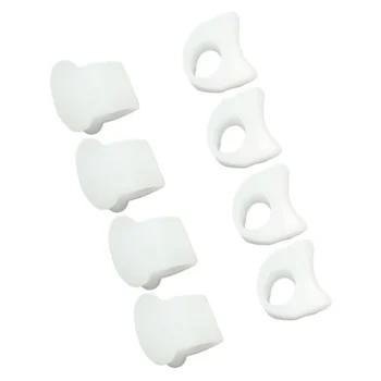 

4 Pair of Toe Separators SEBS Practical Durable Little Toe Hallux Valgus Bunion Braces Stretchers Separators Corrector