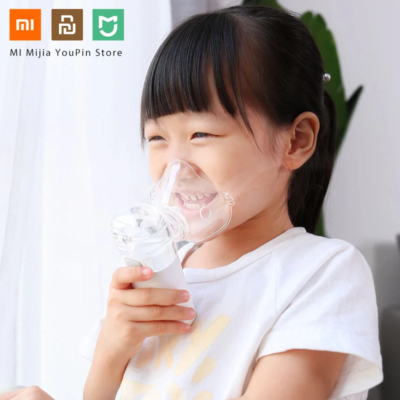 Портативный микрораспылитель Xiaom Mijia Jiuan Andon небулайзер ручной мини-респиратор