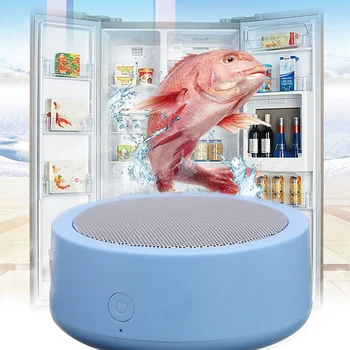 

Mini Ozone Generator Deodorizer Air Purifier, USB Rechargeable Refrigerator Purifier Portable Air Deodorizer for Small Space Cle