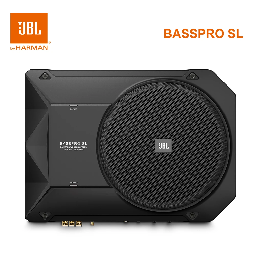 voorzien angst snelweg Harman Jbl Basspro Sl Auto Subwoofer Versterker Ingebouwde Power Hoge En  Lagere Niveau Hifi Auto Audio Slanke 125W 8 "200 Mm - AliExpress Auto´s &  Motoren