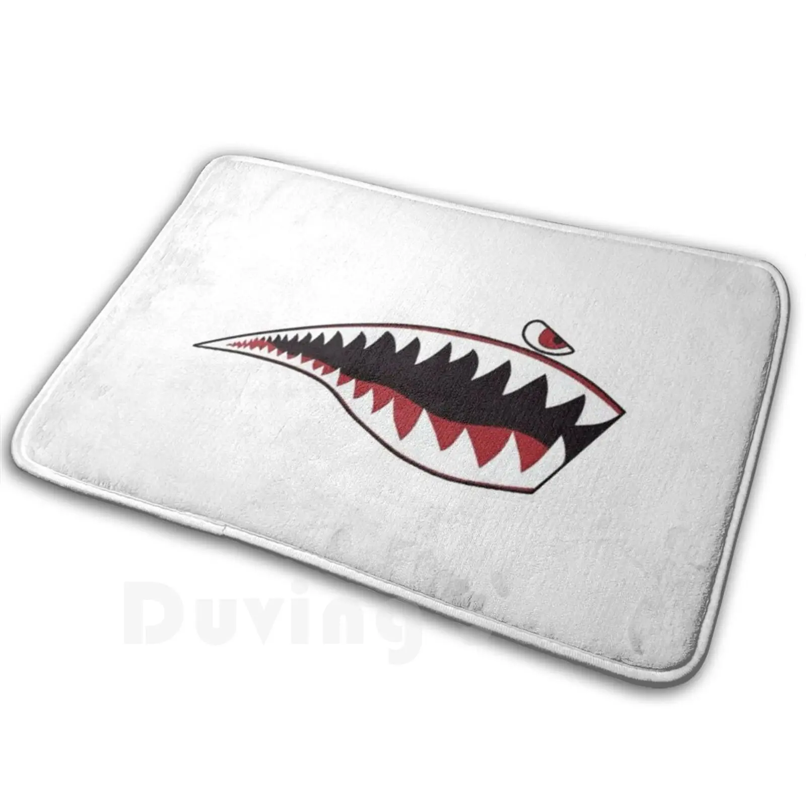 Bocca Di Squalo Naso Denti Dente Elicottero Wwii P - 40 Warhawk Flying Tiger Fighter Plane Aereo Militare Ww2 Airforce Army War