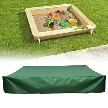 

Square Waterproof Oxford Cloth Dust Cover Canopy Drawstring Sandbox Sandpit Dustproof Cover