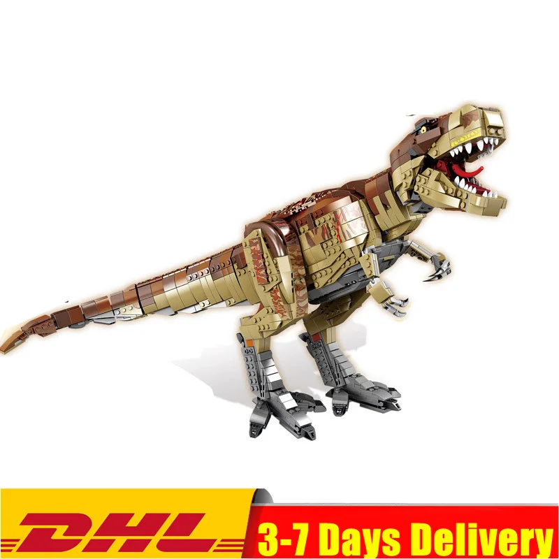В наличии 82200 динозавр Юрского периода World Park Movie T. Rex Rampage строительные блоки