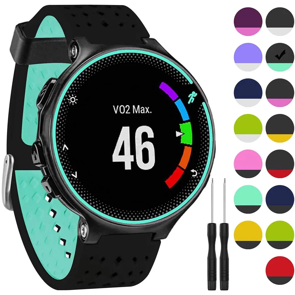 Силиконовый ремешок для Garmin Forerunner 220/230/235/620/630/735XT/Смарт часы switch