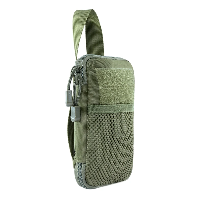 

Molle Small Bag Mesh Tool Accessories Small Bag Edc Pocket Hunting Bag Outdoor Tool Storage Bag Green