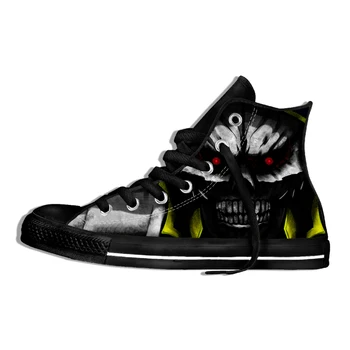 

Men's Casual Shoes Custom Image Anime Overlord Pattern Zapatos De Hombre Breathable Footwear Classic Canvas Shoes of Male