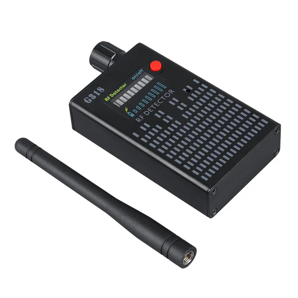  G318 Anti-Spy Verstärkung Signal Detektor RF Spy Bug GPS Tracker Finder Tracer Finder 2G 3G 4G Dete