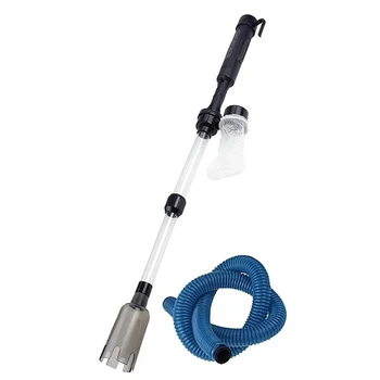 

Aquarium Gravel Cleaner Accessories Plastic Durable Electric Fish Tank Siphon Cleaning Tool Water Changer Battery Operated