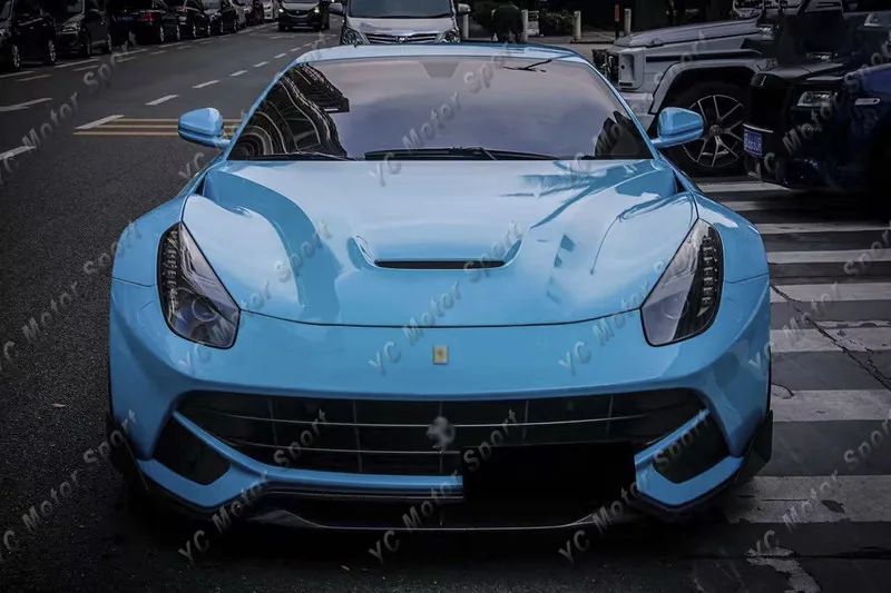 2012-2015 Ferrari F12 Berlinetta DMC Style Front Lip CF (107)_