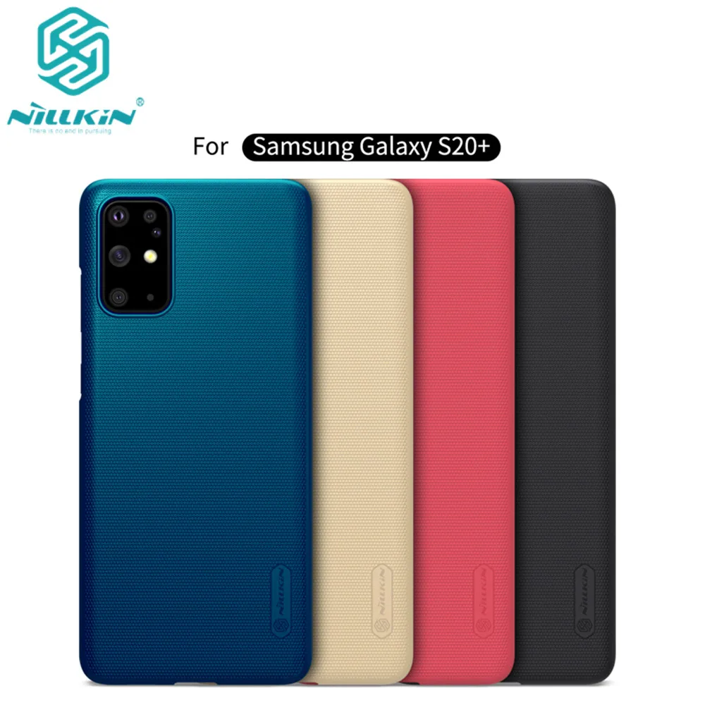 10 шт./лот оптовая продажа суперматовый чехол Nillkin для Samsung Galaxy S20 + жесткий накладка