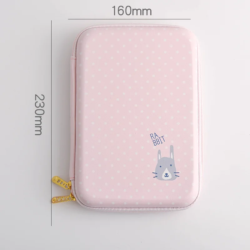 Супер чехол для карандашей Kawaii, Большой Вместительный чехол для карандашей, школьный чехол для ручек, принадлежности для карандашей, школьная коробка, чехол для карандашей, канцелярские принадлежности - Цвет: big fox pink