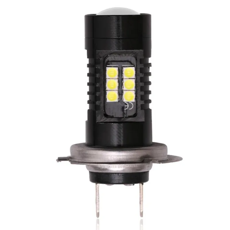 1 шт 12 В H7 H4 21 SMD 3030 светодиодный головной светильник лампы 6000K светодиодный Белый HB3 H4 H7 светодиодный туман светильник лампы дневные ходовые светильник H7 светодиодный лампы