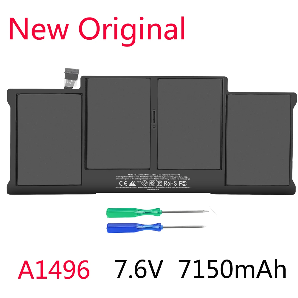 Аккумулятор A1496 7 6 В 7150 мА · ч для Apple MacBook Air 13 дюймов A1466 2013/2014/2015 MD760LL/A MD761CH/A |