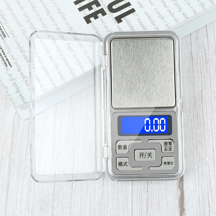 

Manufacturers Direct Selling Backlight Version Jewelry Scale Portable Mini Pocket Electronic Scale Palmtop Scale Balance Scale A