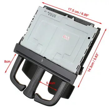

New 1pcs Front Folding Stretch Dash Cup Holder For VW Jetta Golf MK4 Bora 1999 2000 2001 2002 2003 2004 2005 1J0 858 601 C
