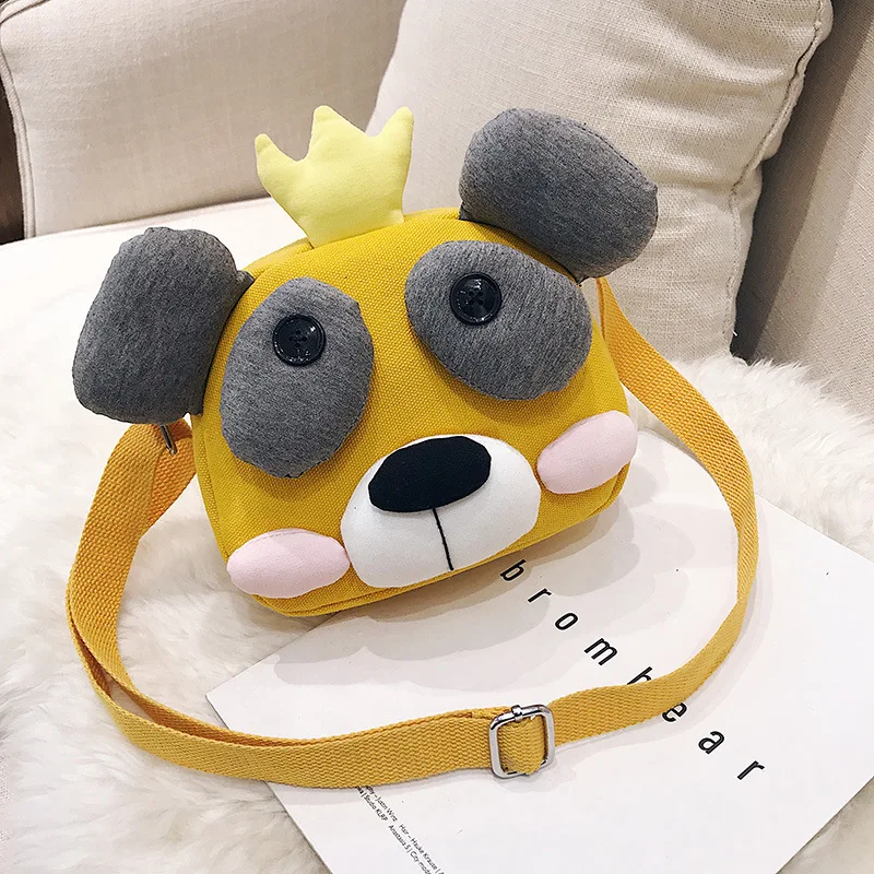 Холщовая Сумка женская лето стиль мода корейский стиль Универсальный мультфильм милый девушки плечо маленькая круглая сумка