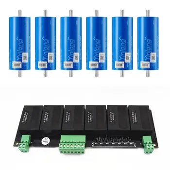 

6pcs Original Yinlong 66160 35Ah 40Ah LTO battery cell with 1pcs QNBBM 6S balancer
