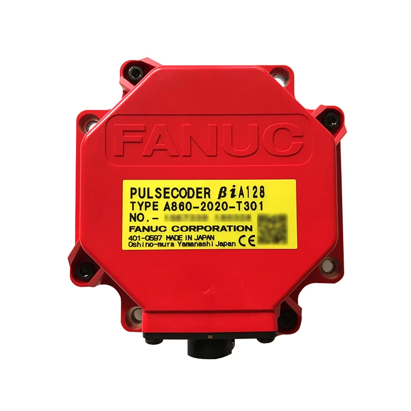 A860-2000-T301 2005-T301 2020-T301 FANUC encoder spot second hand fanuc a860 0372 t001 ac spindle encoder 17 pin alpha a1000s pulsecoder