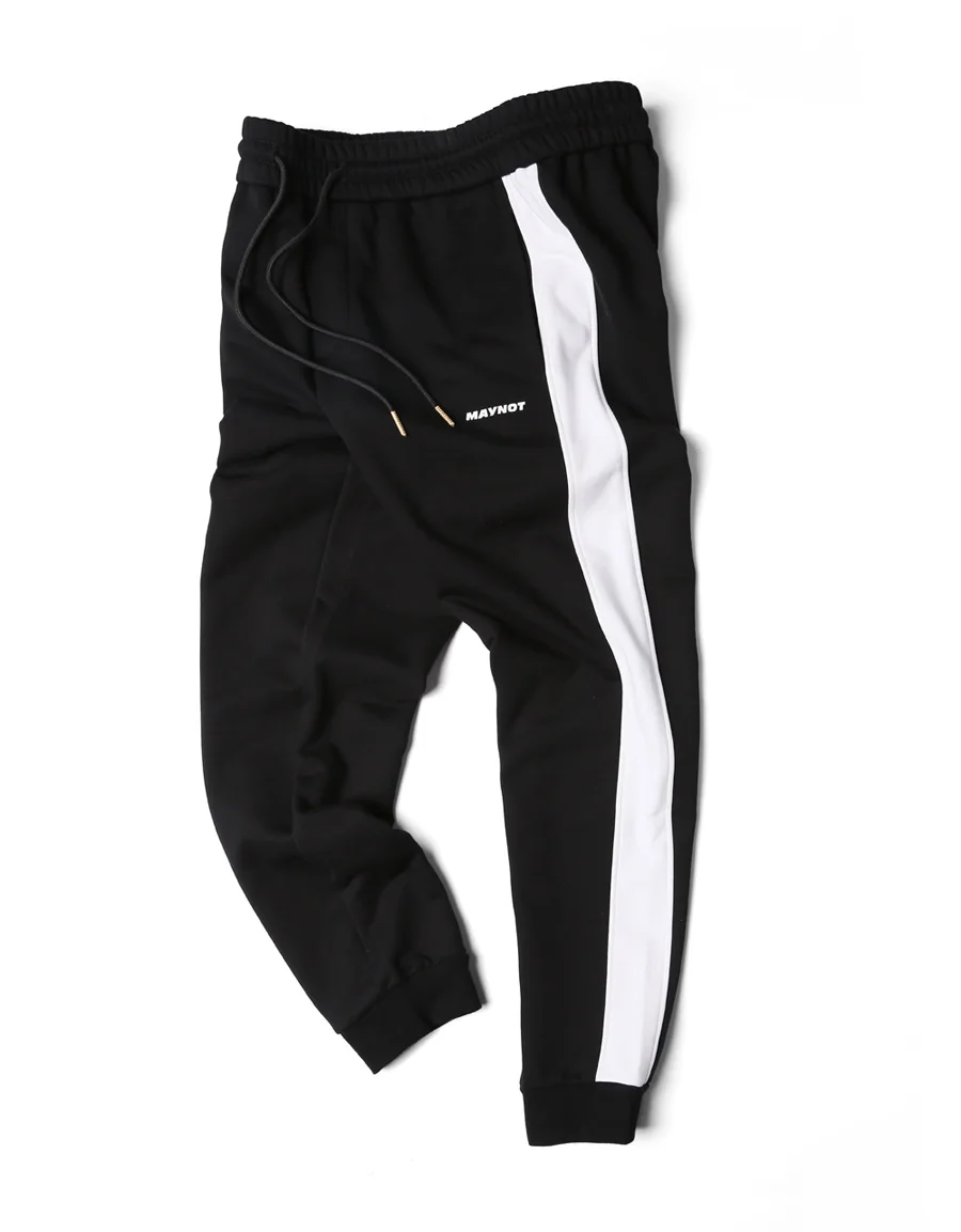 SIMWOOD повседневные спортивные штаны мужские 2019 зимние брюки для бега мужские сплайсированные контрастные цветные брюки модные хип-хоп